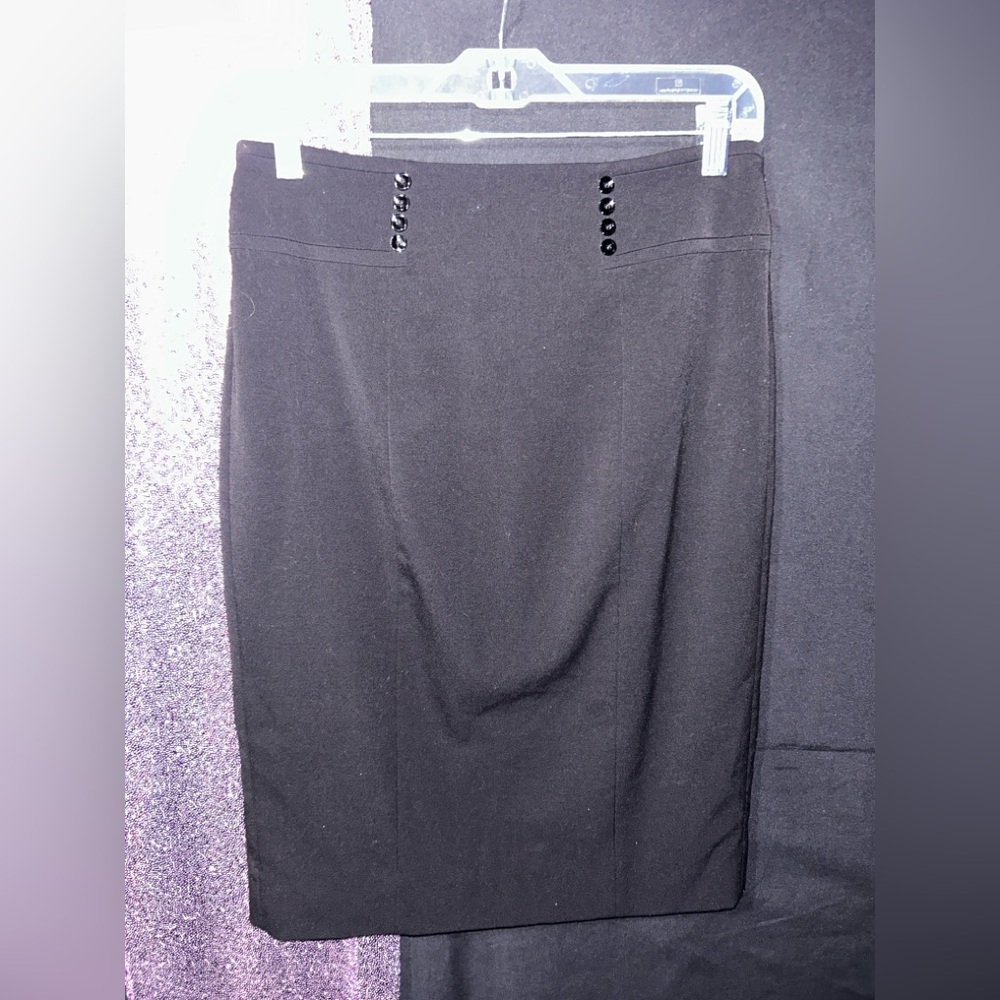 White House Black Market Black Pencil Skirt